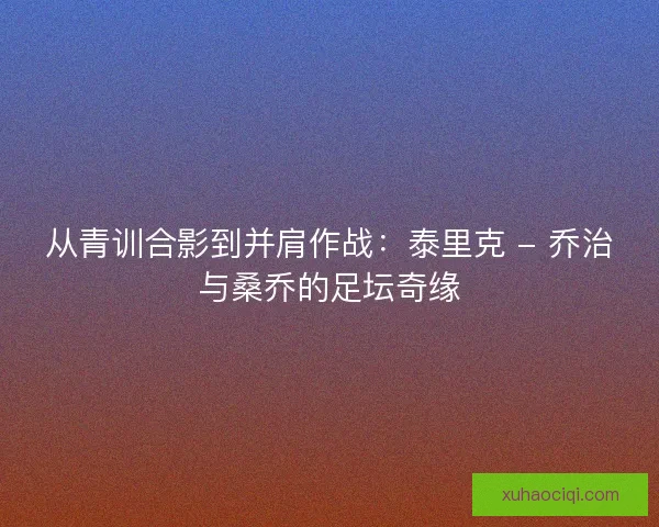 从青训合影到并肩作战：泰里克 - 乔治与桑乔的足坛奇缘